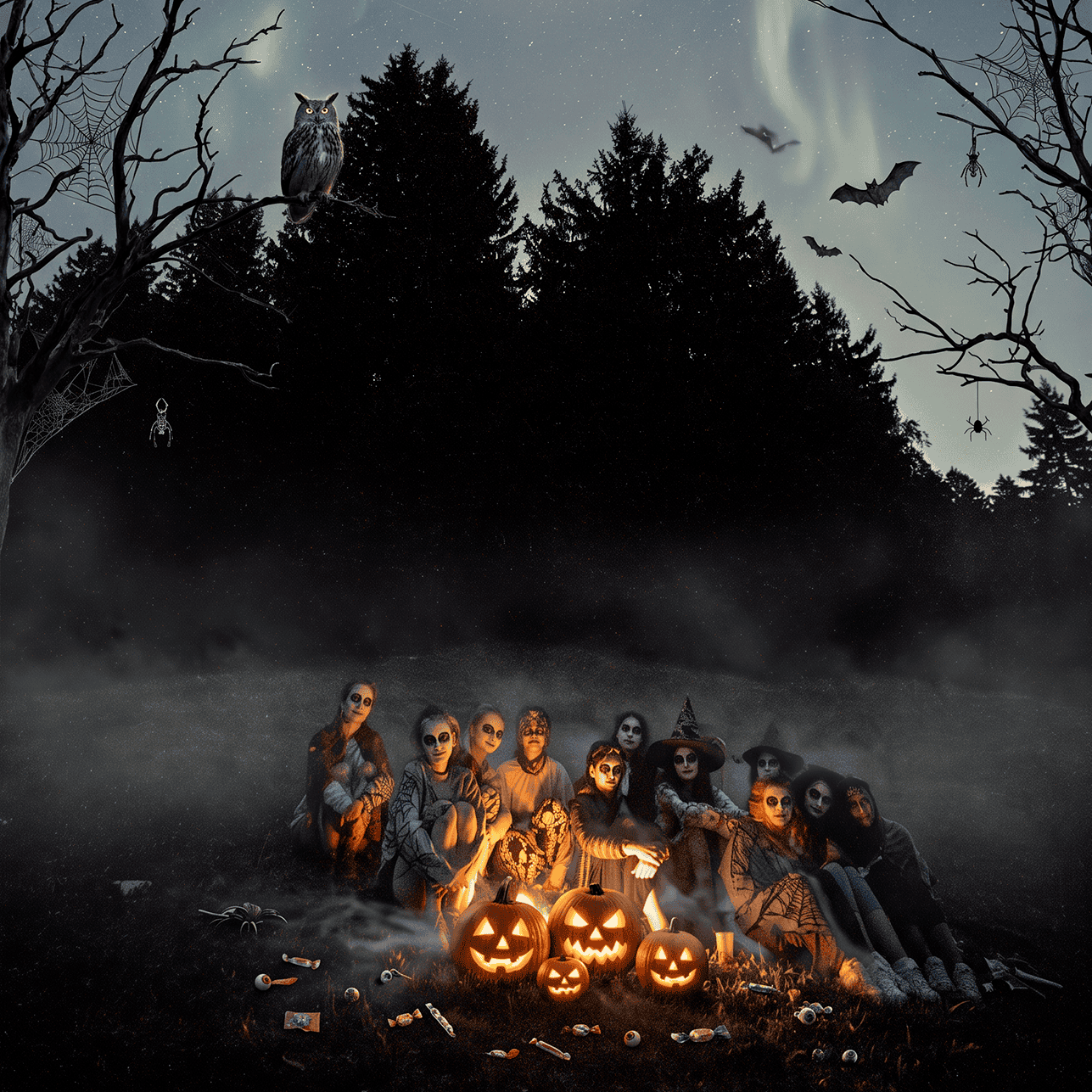 Rando nuit halloween